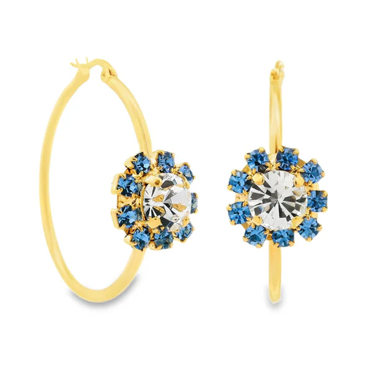 MINI BIANCA HOOPS