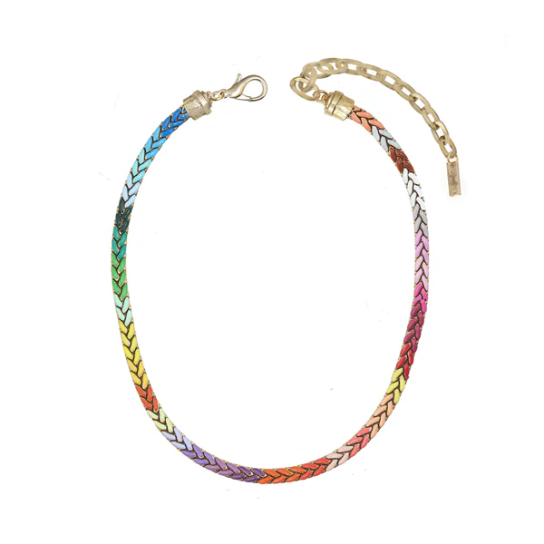 SELINA NECKLACE IN RAINBOW