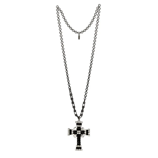 MARIA CROSS NECKLACE