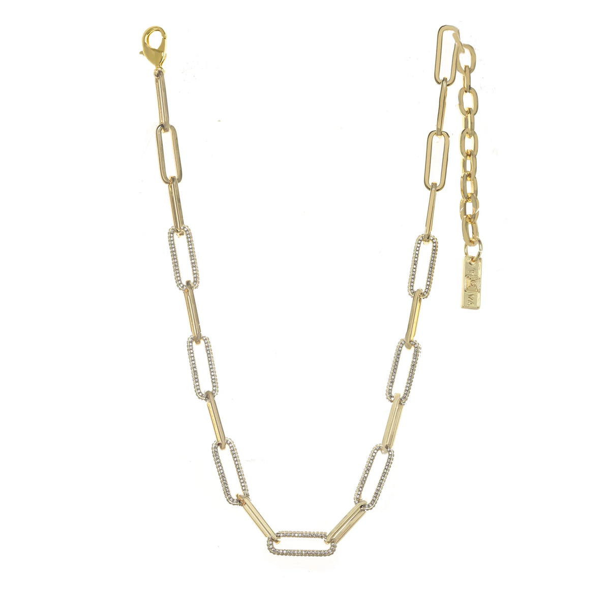 Black Emil 3 Link Necklace
