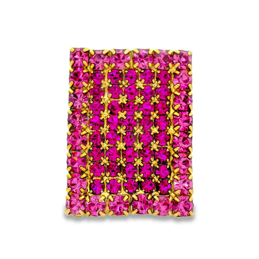 ASHLEY RING IN PINK/GOLD