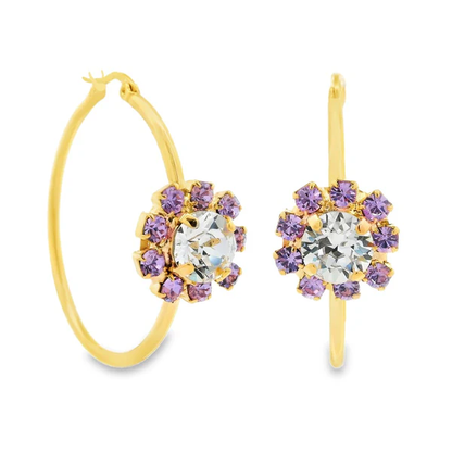 MINI BIANCA HOOPS
