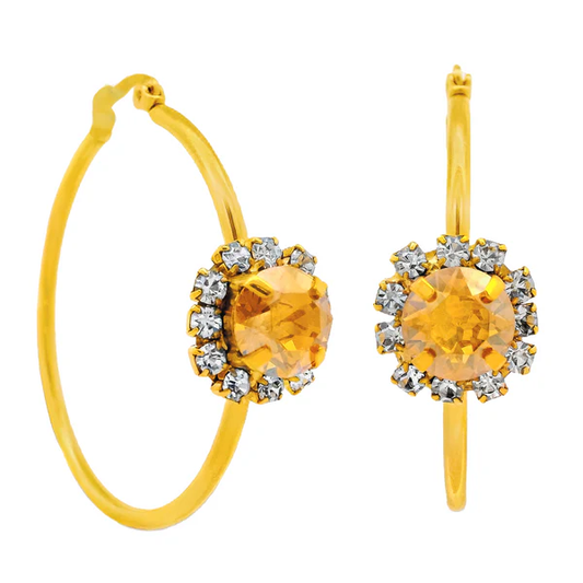 MINI BIANCA HOOPS