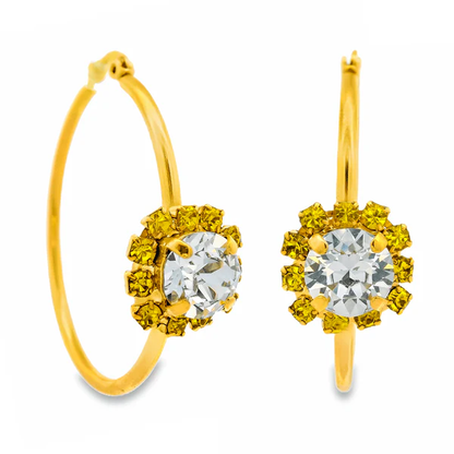 MINI BIANCA HOOPS