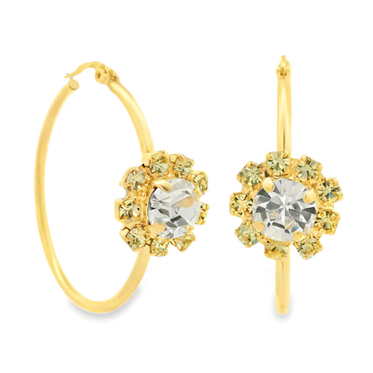 MINI BIANCA HOOPS